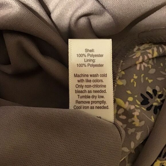 EST 1946 Floral Lined Peasant Dress L - Picture 10 of 10